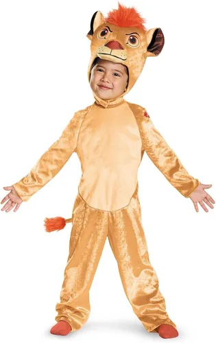 Vista 3 de Disguise Disney Junior Kion Lion Guard Deluxe Toddler Boys' Costume, L (4-6)