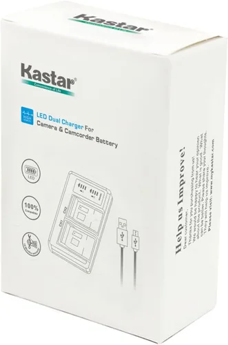 Vista 4 de Kastar Reemplazo del cargador de batería USB Ei-D-Li1 LTD2 para radio externa Trimble 2.4Ghz, colector de datos MT1000 GPS, colector de datos TELXON