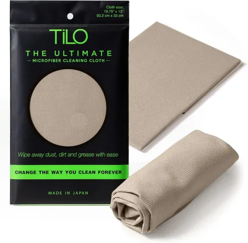 Vista 10 de TILO - Paño de limpieza de microfibra, 19 x 13 pulgadas, ultraabsorbente, sin rayas, sin pelusas, paño de pulido reutilizable para polvo, grasa, Rosa