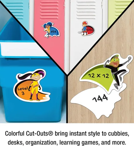 Vista 5 de Recortes Super Power Super Kids