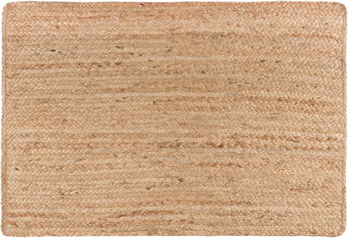Vista 13 de · REDEARTH · Jute Braided Rectangular Area Rug - 2' x 3' - Natural; Set of 2 Abaca Natural