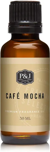 P&J Aceite de Fragancia - Café Mocha 30ml - Aromas para Velas, Fabricación de Jabón, Aceite para Difusor, Aromas Frescos