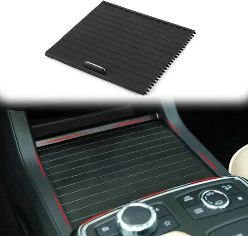 Vista 2 de Cubierta enrollable para consola central de automóvil para Mercedes Benz ML GL GLS GLE Class W166