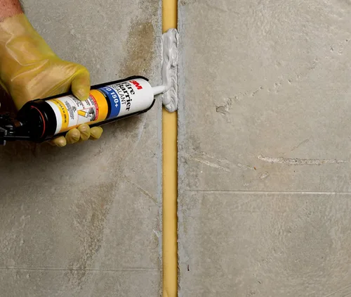 Vista 3 de 3M 11575 Sellador de barrera contra incendios FD 150+, azul, cubo, 1/caja, 4.5 gal