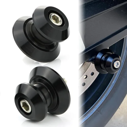 Xitomer M8 X1.25 Carretes de brazo oscilante universales para motocicleta/Tornillo de soporte de brazo oscilante para GSX-R600/750/1000, SV,
