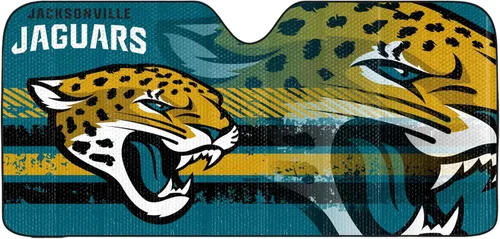 Vista 14 de Fanmats Parasol Solar Automático para Parabrisas de la NFL, Protector Solar Visera Solar Acordeón Tri-plegable para Almacenamiento 59" x 29.5