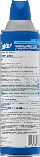 Vista 2 de Insecticida en aerosol, 16 onzas, uso en exteriores, de Cutter