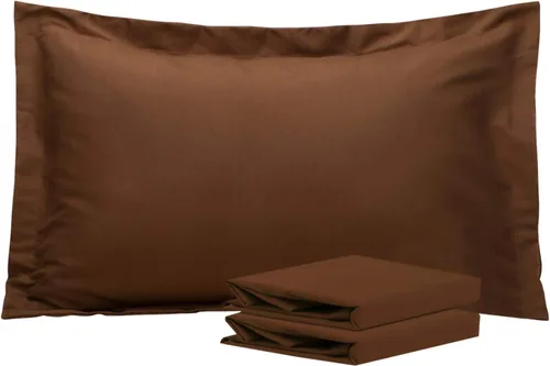 Vista 17 de NTBAY Fundas de almohada estándar, paquete de 2 fundas de almohada de microfibra cepillada de 20 x 26 pulgadas, súper suaves y acogedoras