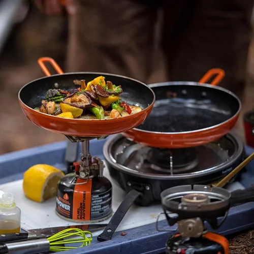 Vista 5 de Jetboil Summit Skillet Utensilios de Cocina Antiadherentes para Acampar para Estufas de Mochilero Jetboil