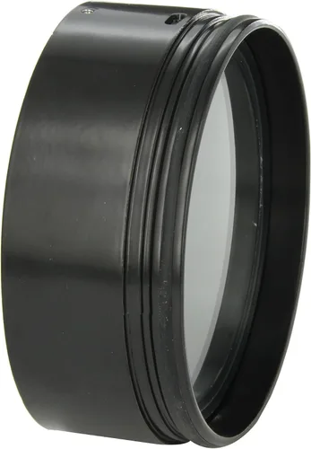 RAB Lighting HH1B H Campana con sistema de aluminio, 5-5/8 pulgadas de diámetro x 2-1/4 pulgadas de altura, negro