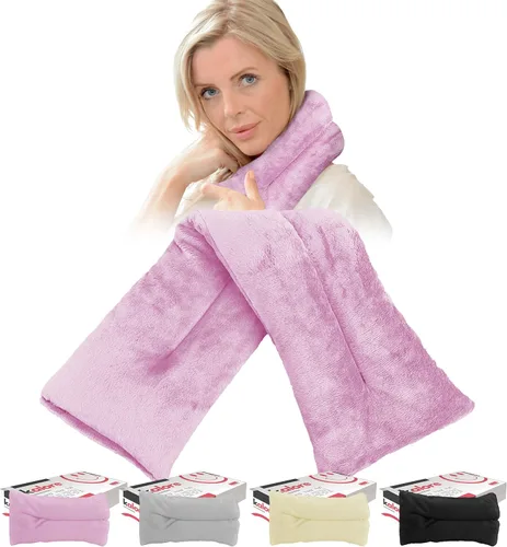 Vista 16 de Bolsas térmicas para microondas para calidez en invierno, comodidad para la espalda, el estómago y la cabeza – Envoltura de cuello de algodón tartán