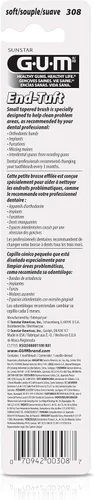 Vista 2 de Gum End Tuft cepillo para encías, 1 unidad, paquete de de 1, Variados, 1