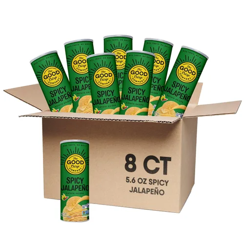 Vista 20 de The Good Crisp Company - Papas fritas de sabor barbacoa en el campo, 5.6 onzas