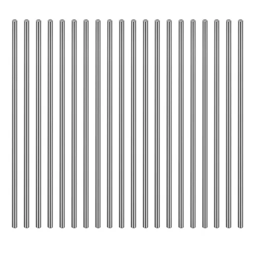 Vista 11 de DYWISHKEY Kit surtido de varillas de acero inoxidable, diámetro de 0.039-0.315 in para manualidades, pasador de mango (27 piezas)