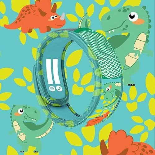 Vista 5 de PARAKITO Pulseras de insectos y mosquitos para niños Alternativa al aerosol de mosquitos Impermeable pulsera para insectos al aire libre