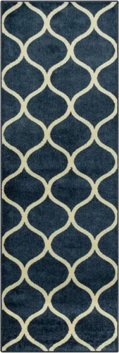 Vista 19 de Maples Rugs Rebecca - Alfombra contemporánea antideslizante para cocina