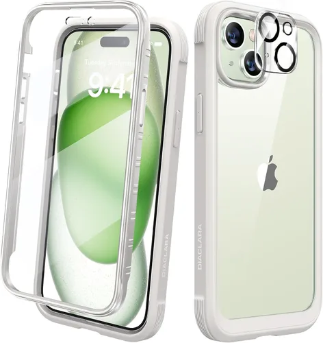 Vista 34 de DIACLARA - Funda transparente compatible con iPhone XR 6.1 pulgadas 2018