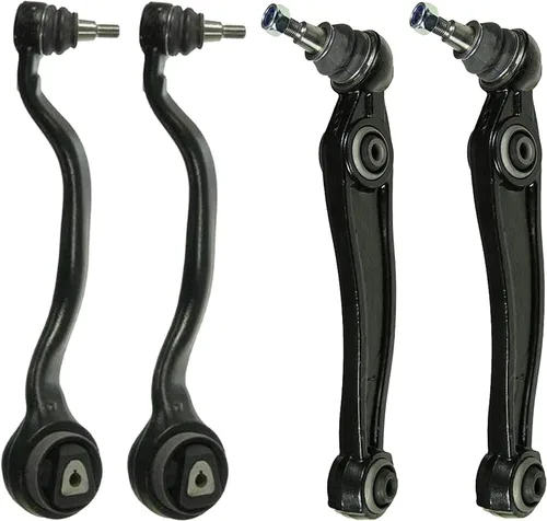 Vista 198 de Detroit Axle - 4 brazos de control traseros para Ford C-Max Focus Mazda 3 5 Volvo C30 C70 S40 V50, 4 brazos de control superior e inferior