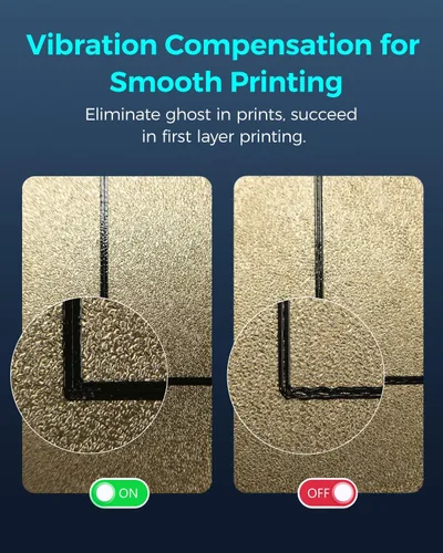 Vista 4 de FLASHFORGE Adventurer 5M Impresora 3D de Alta Velocidad Máx. 600mm/s con Nivelación Automática, Cambio de Boquilla en 3 Segundos, Impresión