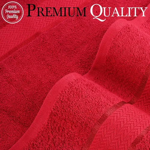 Vista 2 de Toallas de baño de lujo, 100% algodón, ultra suaves, de felpa, gruesas, esponjosas, altamente absorbentes, de secado rápido, para el hogar