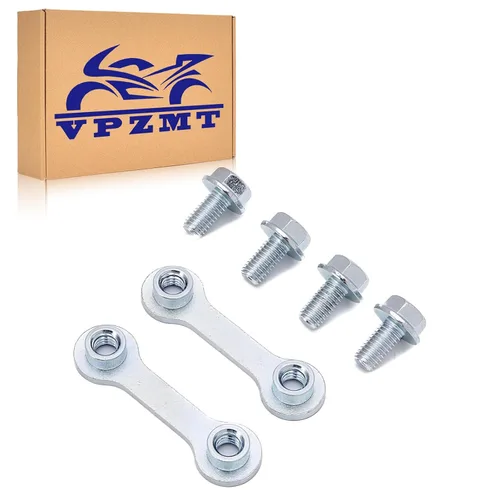 2 bloques de eslabones de hueso y 4 pernos para kit de accesorios de escape Vance y Hines 21989