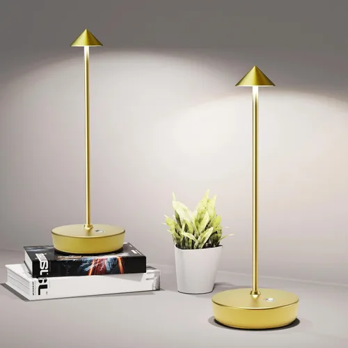 Vista 16 de Lámpara de mesa inalámbrica SHANGCAI recargable 6000mAh batería al aire libre LED luz Outdoor Waterproof Portable 3 Color Touch Dimmable Table