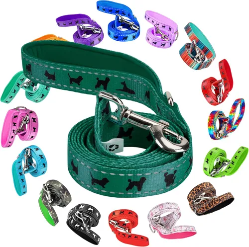 Vista 18 de EcoBark Correa para perro – Correas cómodas suaves y reflectantes con mango acolchado – Fuerte, duradera y resistente, entrenamiento y tracción