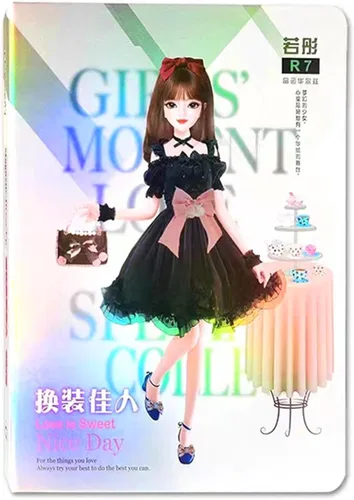 Vista 18 de Muñeca de Papel Magnética de Princesa para Vestir Juguetes de Juego de Simulación Rompecabezas de Ropa de Personas Magnéticas Juego para Niñas de 3+