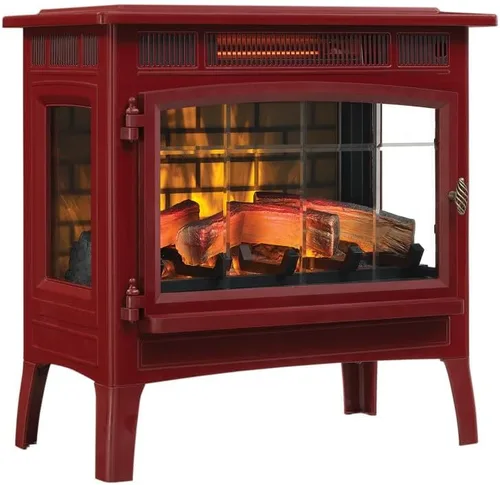 Vista 15 de Duraflame DFI-5010 - Estufa infrarroja en 3D para chimenea eléctrica con control remoto