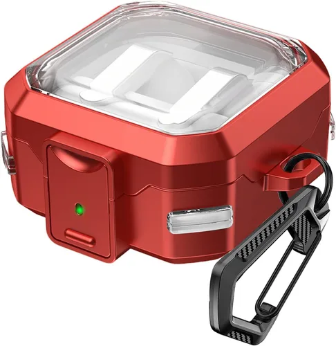 Vista 13 de Funda con Candado Seguro Transparente para Samsung Galaxy Buds FE/Galaxy Buds 2 Pro/Galaxy Buds Pro/Galaxy Buds Live, Accesorios para Galaxy Buds