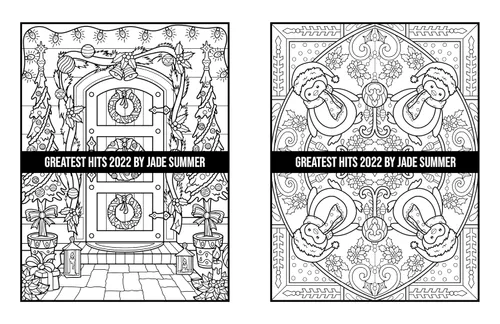 Vista 22 de Greatest Hits An Adult Coloring Book with the 100 Best Pages from the Jade Summer Collection