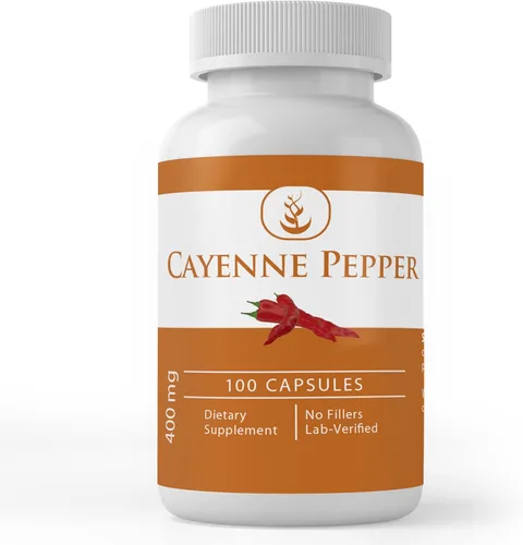 Vista 2 de Pure Original Ingredients Pimienta de Cayena, (100 cápsulas) siempre pura, sin aditivos ni rellenos, verificado por laboratorio