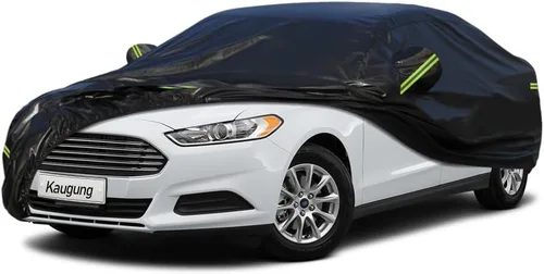 Vista 37 de Kaugung - Funda de automóvil de 7 capas, ajuste personalizado para Audi S3/RS3 Hatchback 1998-2025, impermeable, resistente a todo tipo de clima
