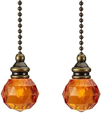 Vista 4 de 2 cadenas de tracción para ventilador de techo, extensión de cadena para ventilador de techo, extensor de cadena para lámpara de techo, cadena