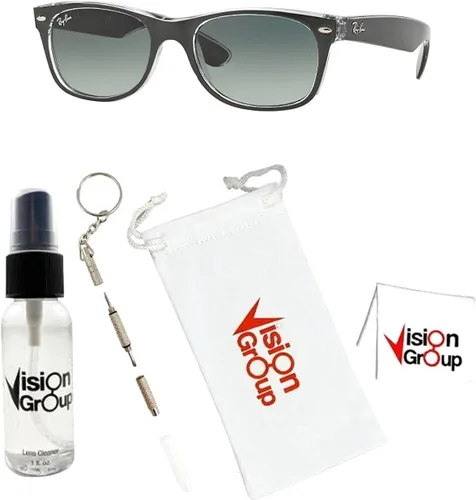 Vista 2 de Ray-Ban RB2132 New Wayfarer - Gafas de sol paquete de accesorios para Vision Group