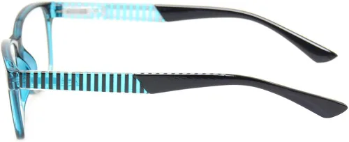 Vista 2 de Kerecsen Paquete de 5 gafas de lectura de moda con elegantes lectores de patrones