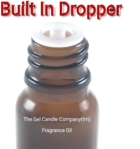 Vista 2 de Hyacinth Fragrance Oil in Amber Glass with Built in Dropper Diffusers and Burners 10 ML/.33 OZ.