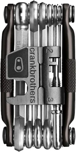 Vista 8 de Crankbrothers Multi Tool M 17 Negro Mate Rojo