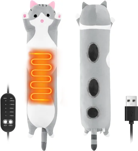 Vista 13 de Almohadilla térmica para microondas para calambres menstruales y menstruales, almohadillas térmicas portátiles para microondas para aliviar el dolor