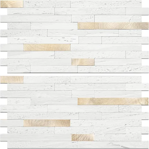 Vista 20 de STICKGOO 2 Hojas de Azulejos Adhesivos Despegables para Salpicadero, Azulejos Adhesivos para Salpicadero de Cocina y Baño, Aspecto de Madera Negro