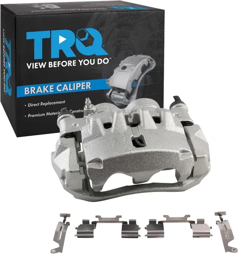 Vista 1183 de TRQ Pinza de freno delantera izquierda con soporte lado del pasajero compatible con Ford Expedition Lincoln Navigator 2003-2006