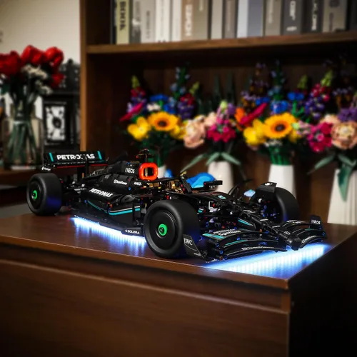 Vista 3 de YEABRICKS Luz LED para 42171 Technic Mercedes-AMG F1 W14 E Performance Building Blocks Modelo (juego de construcción no incluido)