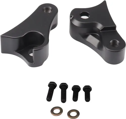 Vista 9 de 08-23 Kit de eslabones de bajada de 1 pulgada para Harley Davidson Touring Street+Glide Road+Glide Ultra+Limited Special CVO 2017-2021 (cromado)