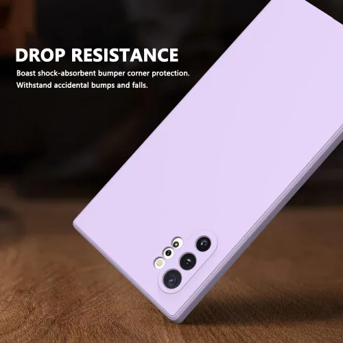 Vista 101 de Funda para Samsung Galaxy Note 8, color negro, resistente a los arañazos con tacto suave, delgada funda delgada para Samsung Galaxy Note 8