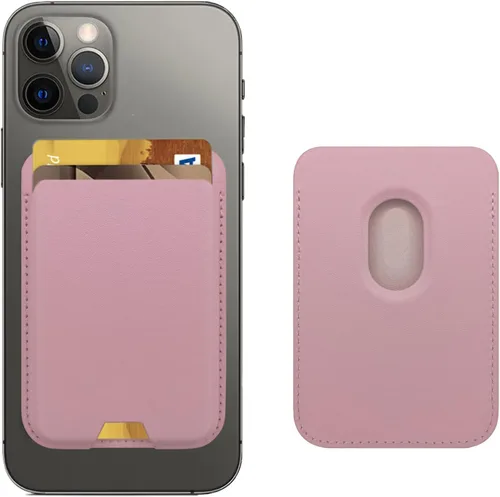 Vista 13 de Cartera magnética iLodn compatible con MagSafe para iPhone 17 16 15 14 13 12 Pro Max Air Plus, tarjetero Mag 3 Safe adhesivo para accesorios