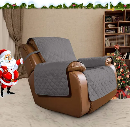 Vista 575 de Easy-Going - Funda reversible para sofá reclinable, resistente al agua, protector de muebles con correas elásticas, para mascotas y niños