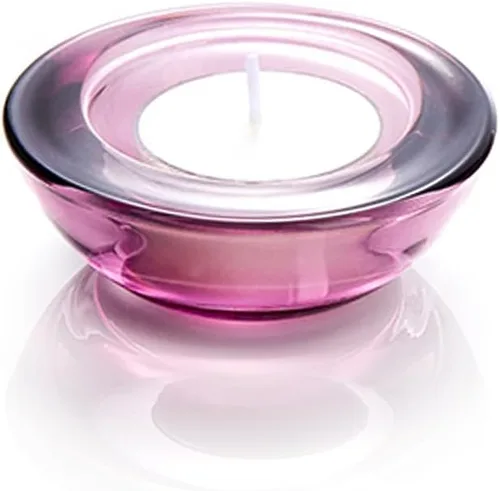 Vista 7 de CH01 - Juego de 12 portavelas de cristal grueso y redondo, 3 pulgadas de diámetro, color transparente