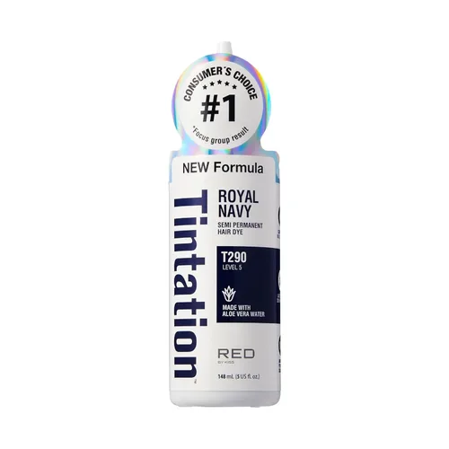 Vista 9 de Kiss Tintation Tratamiento de color semi-permanente para el cabello, 5.0 US fl oz (148 ml), negro