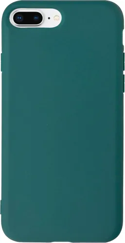 Vista 27 de Funda para iPhone 7 Plus/8 Plus, silicona líquida real de alta calidad, resistente a las manchas, cubierta delgada de color sólido, 5.5 pulgadas