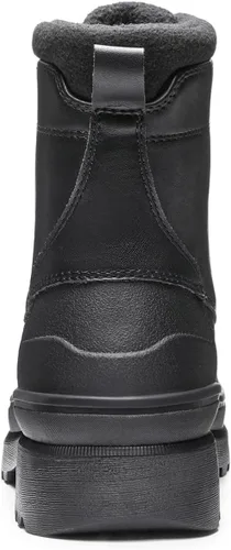 Vista 6 de Bruno Marc Botas de nieve impermeables aisladas para hombre, con forro de piel cálida, botas de invierno para exteriores